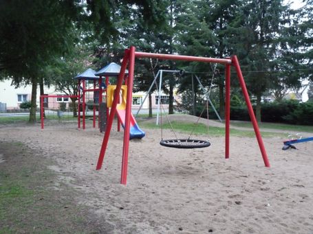 Spielplatz im Ortszentrum, Foto: Gudrun Stark